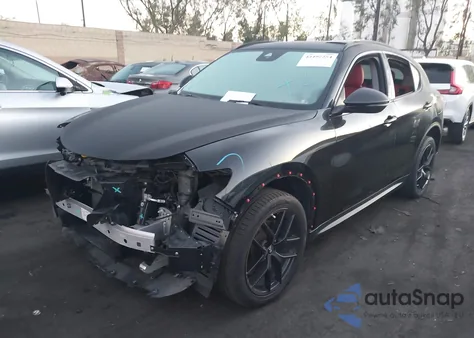 2020 Alfa Romeo Stelvio Rwd from USA, damaged, VIN ZASPAJAN9L7C95503